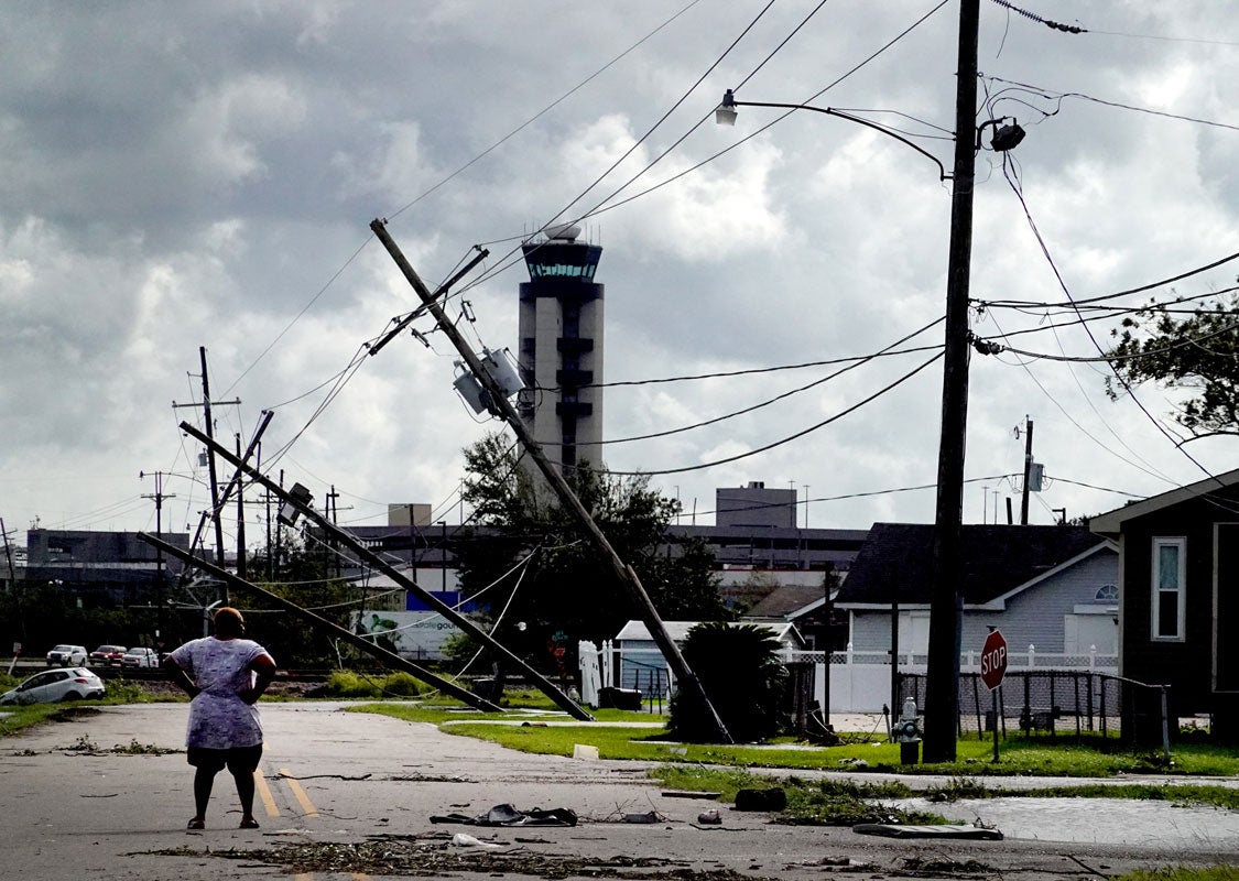 Hurricane Ida hits Louisiana, Gulf Coast of United States CARE