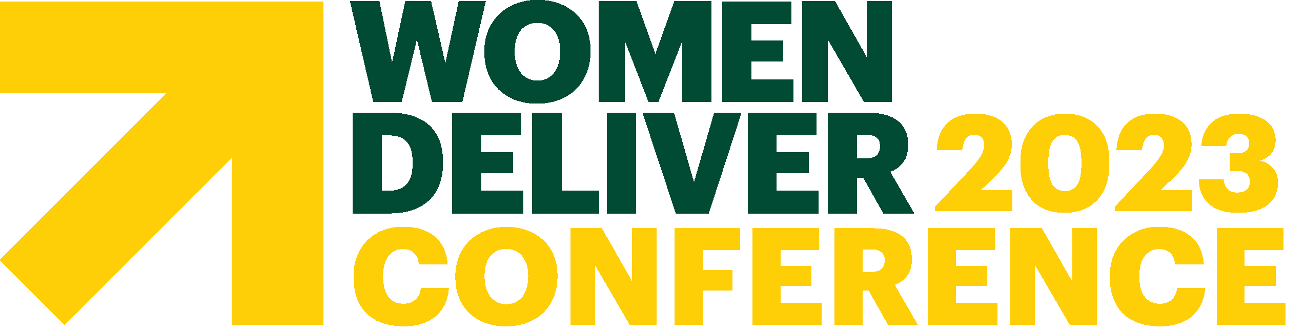 Women Deliver 2023 logo