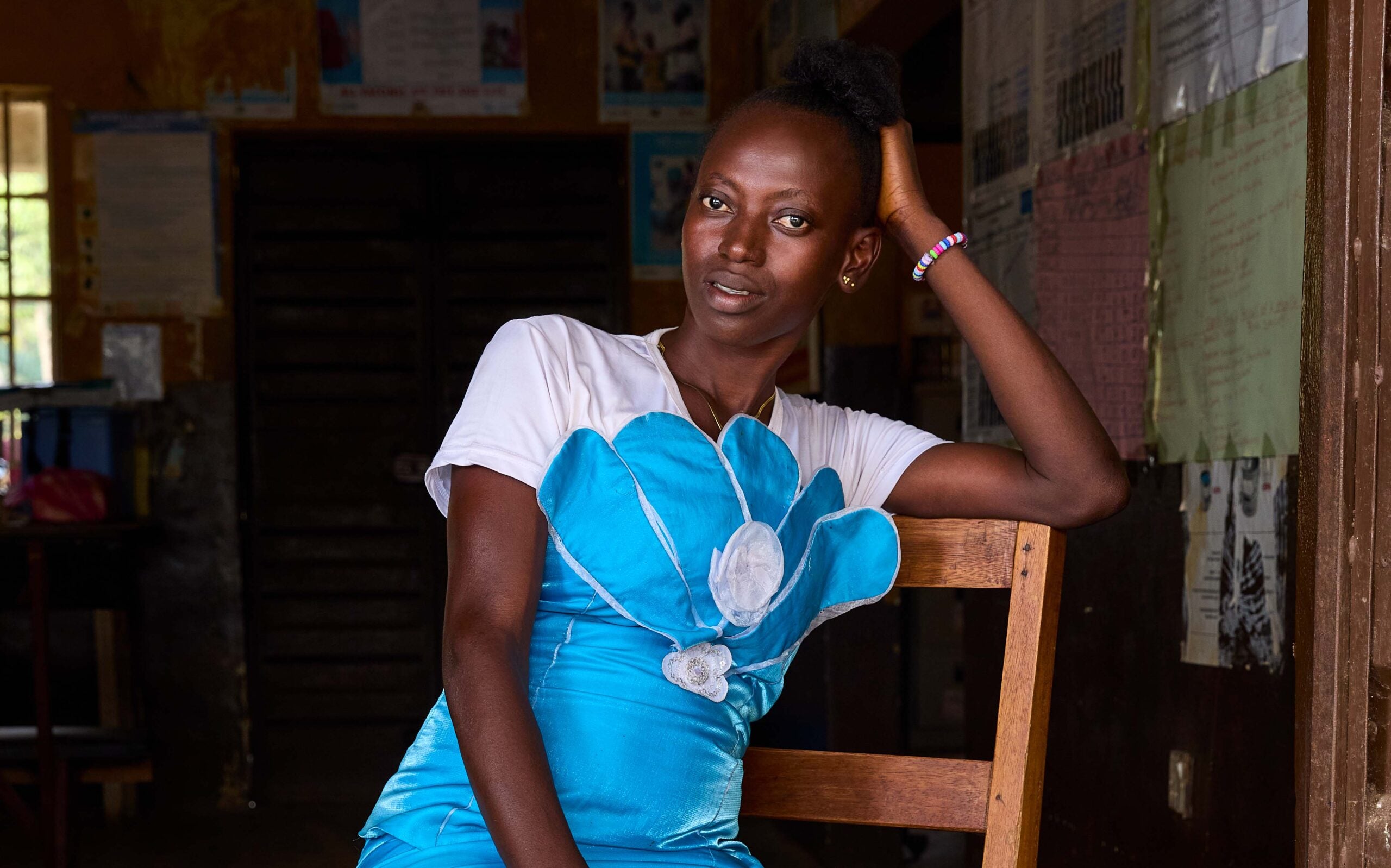 She Leads the World: The Best-Dressed Nurse in Sierra Leone